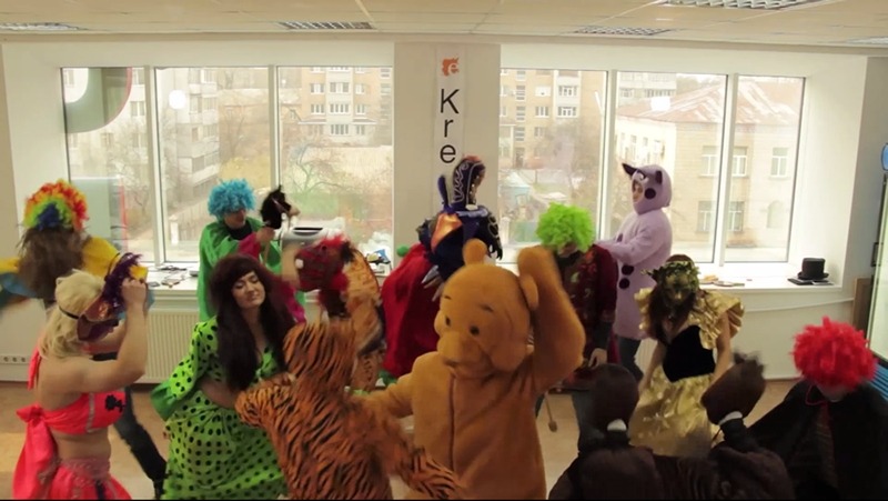 Harlem shake video brings out the Ekreative teams wild side