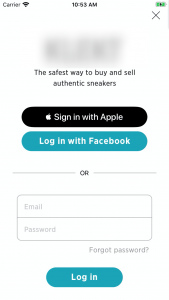 App rejections Apple sign in 